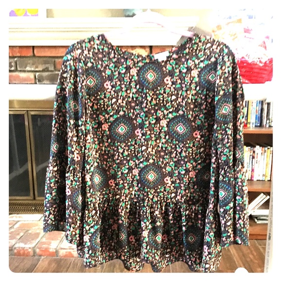 J. Crew Ruffle Blouse - Picture 3 of 8